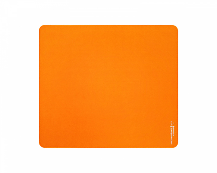 X-raypad Origin Pro Mousepad - Soft - Orange - XL Square (DEMO)