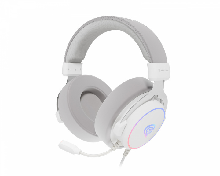 Genesis Neon 764 USB Gaming Headset RGB - White (DEMO)