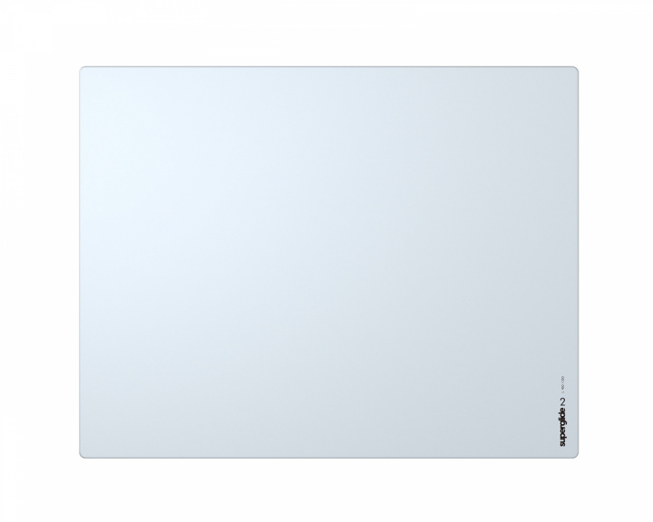 Superglide Glass Mousepad v2 - L - White (DEMO)
