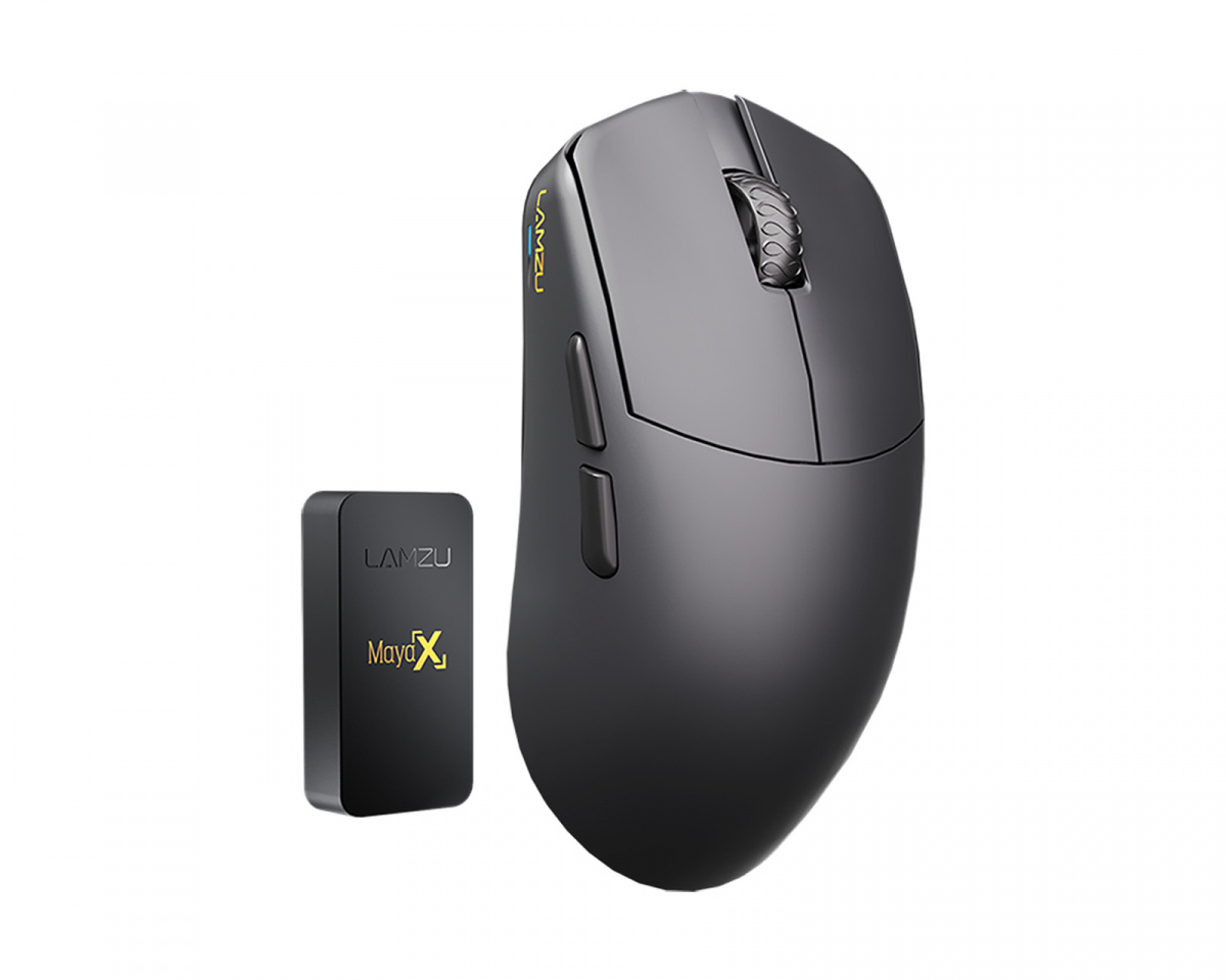 LAMZU MAYA X ブラック Lamzu MAYA X Wireless Gaming Mouse - Black (DEMO) - MaxGaming.com