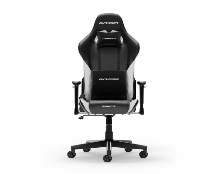 DXRacer PRINCE Gaming Chair Black & White PVC Leather L (DEMO)