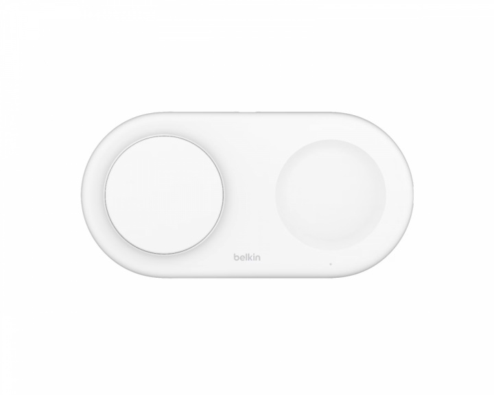 Belkin Boost Charge Pro 2-in-1 Qi2 Magnetic Charging Pad - White (DEMO)