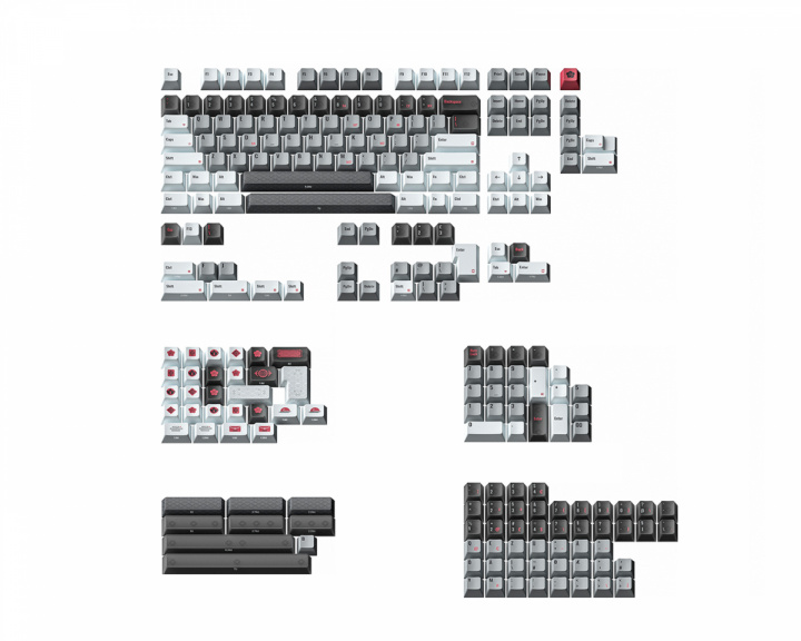 AlohaKB Ausicious Snow + NORDEUK Kit (DEMO)