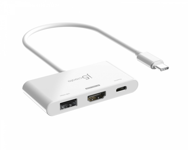 j5create USB-C to 4K HDMI Adapter - USB-A - USB-C 100W PD (DEMO)