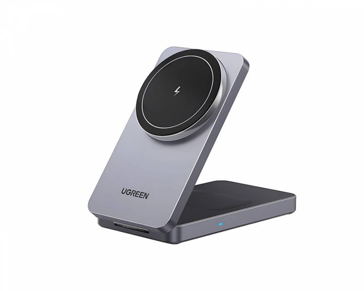 UGREEN 2-in-1 Magnetic Wireless Charger - Gray (DEMO)