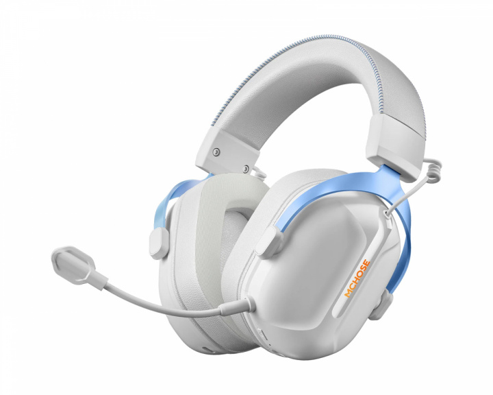MCHOSE S9 Pro Wireless Headset - White/Blue (DEMO)