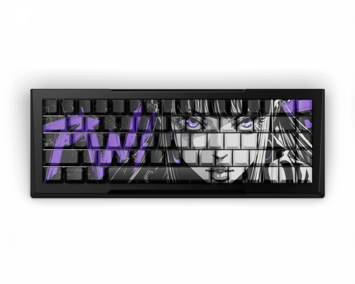 Pwnage Zenblade 65 V2 – Hall Effect Nyomi Purple Edition – Black (DEMO)