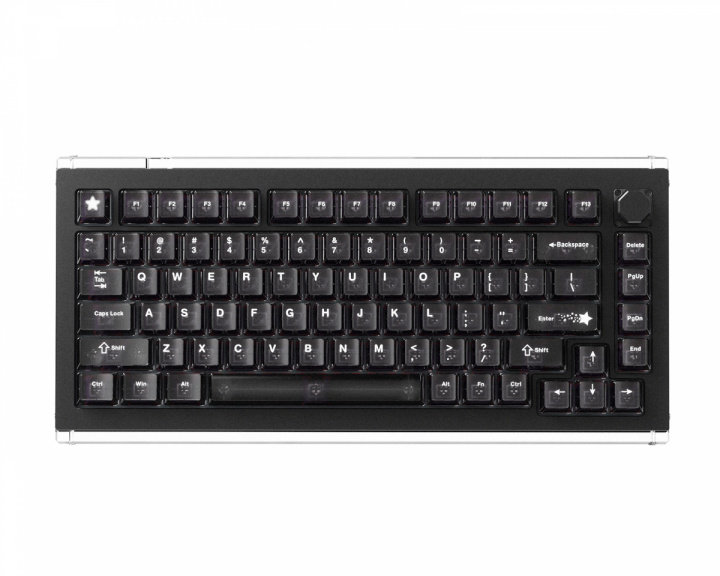 DrunkDeer A75 Master - Hall Effect Gaming Keyboard - Obsidian Black [TTC POM] (DEMO)