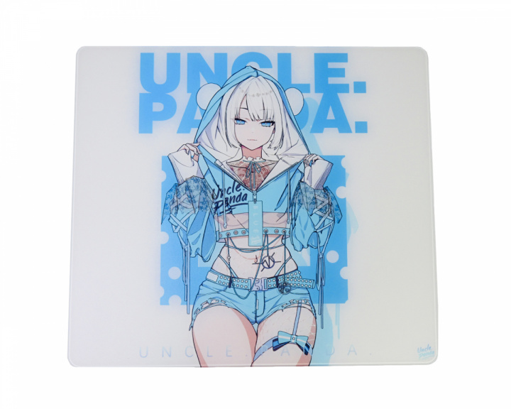Uncle Panda Blue SP Glass Mousepad (DEMO)