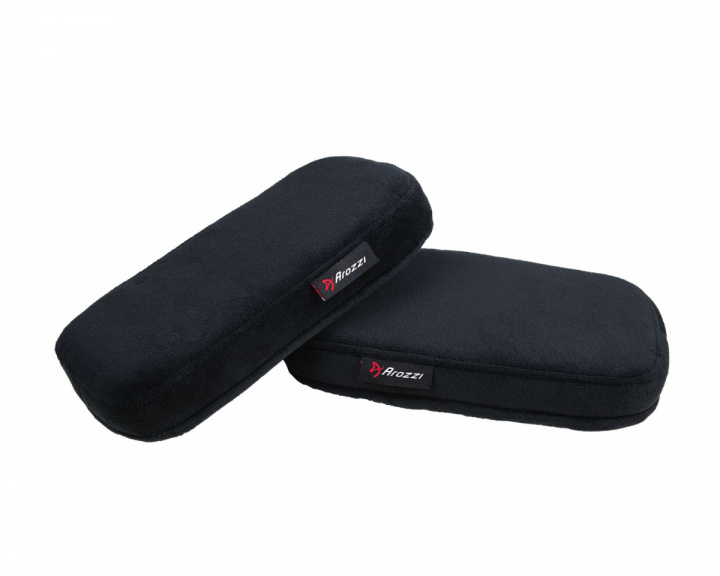 Arozzi Memory Foam Armrest Pads - Black (DEMO)