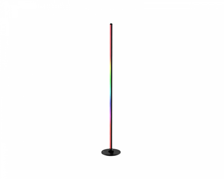 Deltaco Smart Home Smart Home Floor Lamp - Remote / App Control - Black (DEMO)