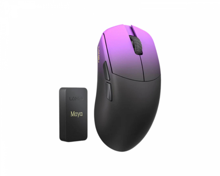Lamzu Maya 8K Wireless Gaming Mouse - Purple Shadow [Champion Edition] (DEMO)