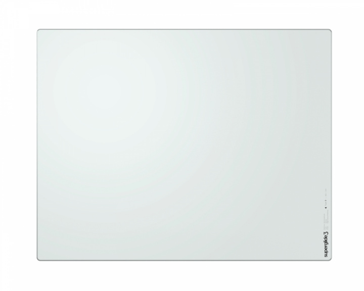 Superglide Glass Mousepad v3 L - Type-S - White (DEMO)