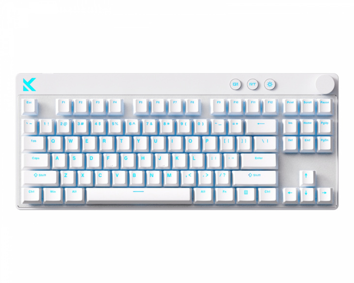 MCHOSE Mix 87 Hall Effect Magnetic Gaming Keyboard ANSI - White (DEMO)