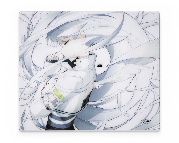 Dysphoria RIN White - Glass Mousepad (DEMO)