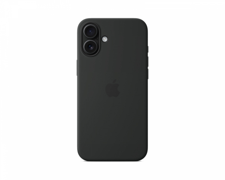 Apple iPhone 16 Plus Silicone Case with MagSafe - Black (DEMO)