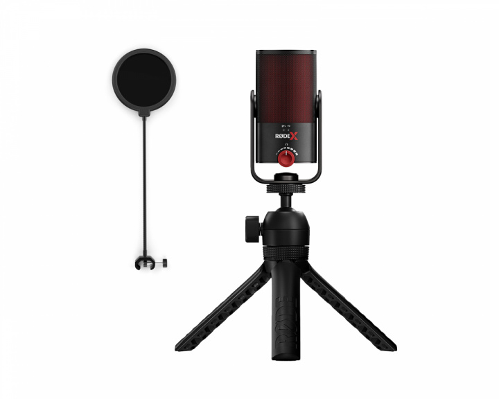 RØDE X XCM-50 - Bundle - USB Mikrofon för Streaming & Gaming + Fifine Popfilter
