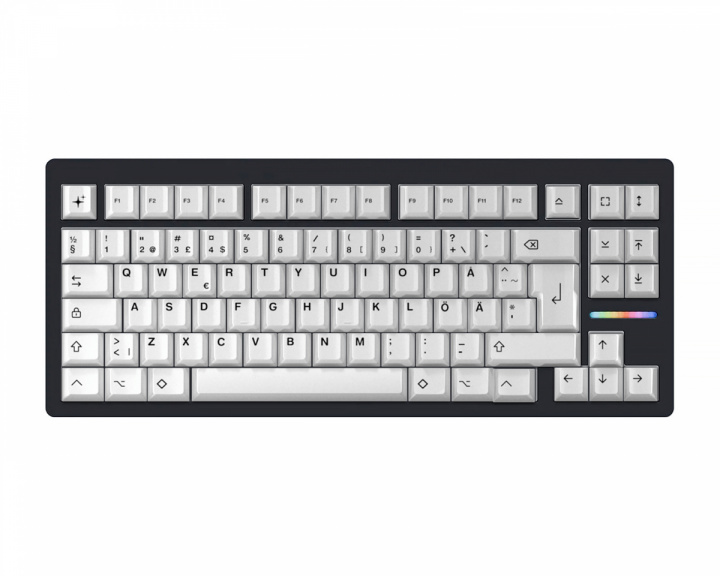 Wooting 80HE ISO + BoW Keycaps