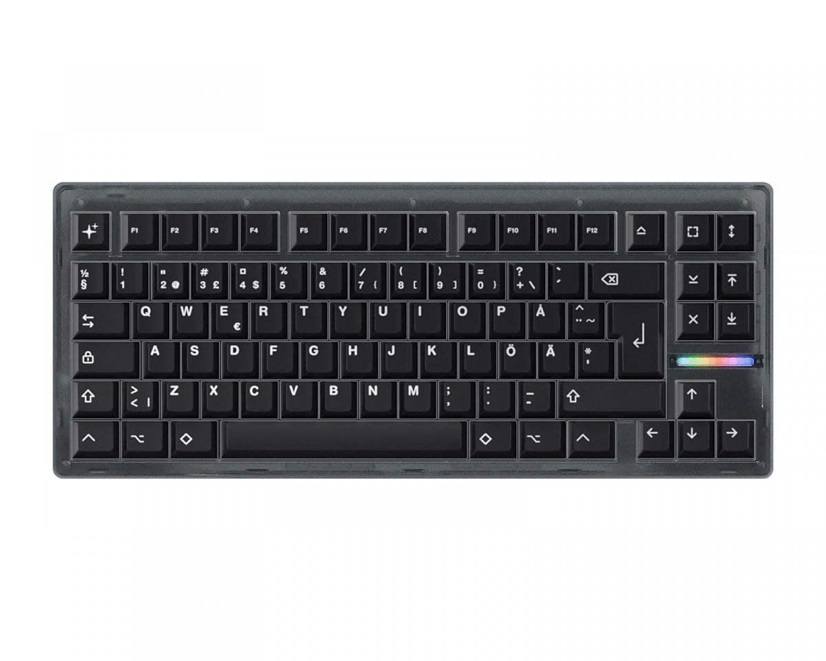 Wooting 80HE Ghost ISO + WoB Keycaps - MaxGaming.com