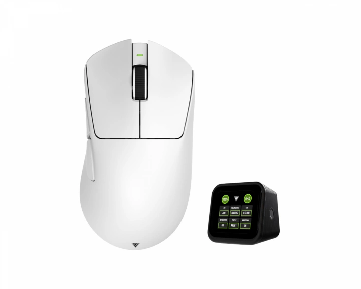  Rapid Sync 8K Dongle + Terra Pro Wireless Gaming Mouse - White