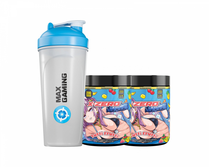 X-Gamer X-Zero Waifu Tutti Frutti Limited Edition - 2 x 100 Servings + Shaker