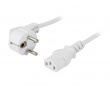 Power cable 1m White