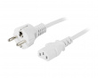 Power cable 0,5m White