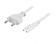 Power cable 2m White