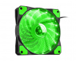 Hydrion 120 LED PC Case Fan Green