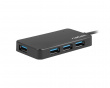 USB Hub 3.0 Silkworm USB-C 4-ports