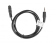 Audio Cable Extension 3.5mm 3Pin 1.5m Black