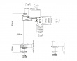 Monitor LCD Desk Mount - 1 Monitor