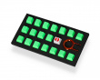 18-Key Rubber Double-shot Backlit Keycap Set - Neon Green