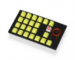 22-Key Rubber Double-shot Backlit Keycap Set - Zink Yellow