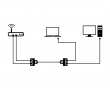 Spliter for Network Cable RJ45 Shielded