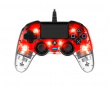 Wired llluminated Compact Controller Red (PS4/PC)
