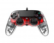 Wired llluminated Compact Controller Red (PS4/PC)