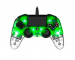 Wired llluminated Compact Controller Green (PS4/PC)