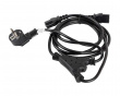 Power Cable Split 2x C13 (2 meter) Black