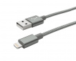 Lightning MFi Cable Nylon - Lightning to USB (1.5 m) Gray