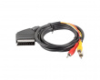 Scart to RCA x3 Cable (1.8 Meter)