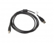 USB-A to USB-B 2.0 Cable Black (5 Meter)