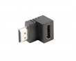 Adapter HDMI-A(M) to HDMI-A(F) 90° DOWN