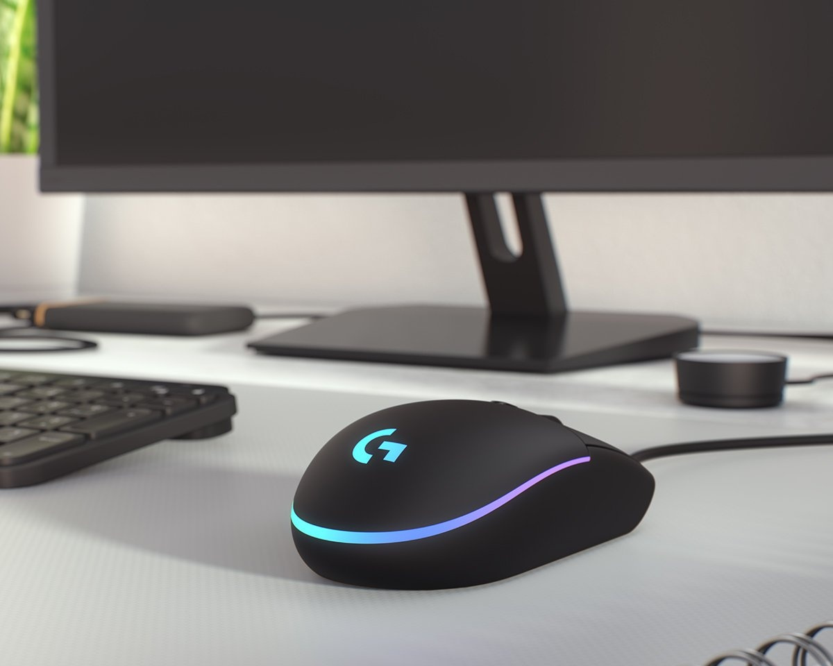 Buy Logitech G203 Lightsync Gaming Mouse Black at MaxGaming.com