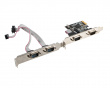 Extension Card PCI-Express 4 x DB9/COM