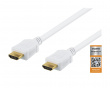 Premium HDMI 2.0 Cable, Ethernet, 4K, 2 Meter - White
