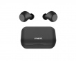 Wireless In-Ear Headphones with Charging Case, TWS - Black