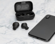 Wireless In-Ear Headphones with Charging Case, TWS - Black