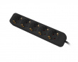 Power Strip 5-sockets 1.5 Meter  - Black