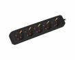 Power Strip 5-sockets 1.5 Meter  - Black